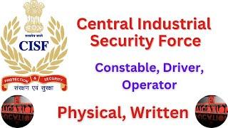 CISF Constable Driver Pump Operator Recruitment 2023 II #constable #Pumpoperator #Driver #CISF