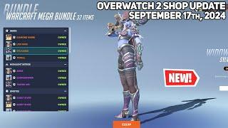 *NEW* WORLD OF WARCRAFT COLLAB Overwatch 2 Shop Update September 17th 2024