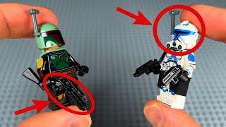 Krasses Upgrade für LEGO Star Wars Figuren   Custom Blaster & Armprints Review