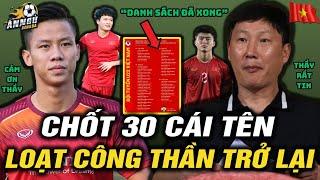 Chốt DS 30 Cái Tên Lên Tuyển Đấu Nga Và TLHLV Kim Sang Sik Gọi Trở Lại Hàng Loạt Trò Cưng Thầy Park