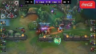 T1 Jjong secures first Quadrakill in Icons  Wild Rift Icons Global Championship 2022