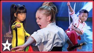 Karate Kids AWESOME Martial Arts Auditions From the World of Got Talent