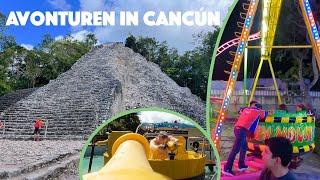 Avonturen in Cancún Maya piramides Mexicaanse kermis & Ventura park