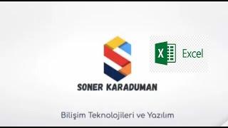 #Excel Tanıtım Arayüz Temel Kavramlar