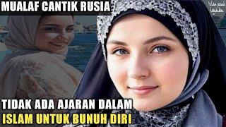 BULE CANTIK ASAL RUSIA MASUK ISLAM  MUALAF TERBARU