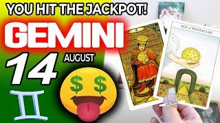 Gemini   YOU HIT THE JACKPOT horoscope for today AUGUST 14 2024  #gemini tarot AUGUST 14 2024