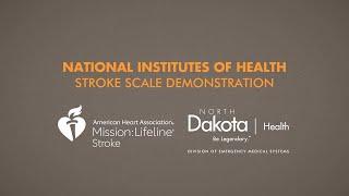 National Institutes of Health NIH Stroke Scale Demonstration