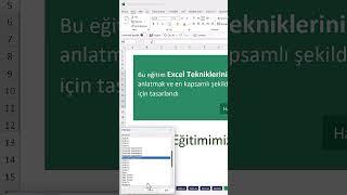 Excel’de sayfalar arasında gezinti yapmak artık çok kolay #meyzileyoutubeshorts