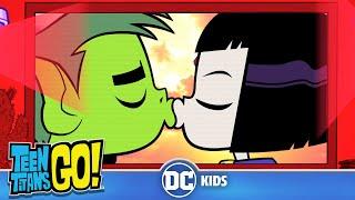 Teen Titans Go Россия  Поцелуй Бист Боя и Рэйвен   DC Kids