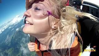 Tandem skydive of Shelby Nychuk