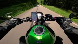 Kawasaki ER6N 2016 Power In Mountain  PURE SOUND  POV