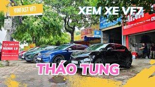 Tháo tung trong xe xem VinFast VF7 Plus có gì?