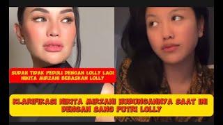 TERBARU PENGAKUAN NIKITA MIRZANI TAU KABAR LOLLY DARI MEDSOS SAYA SUDAH TIDAK PEDULI LAGI