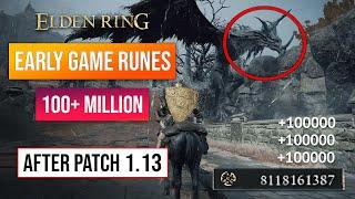 Elden Ring Rune Farm  New Rune Glitch After Patch 1.10 Get Level 500 In Minutes