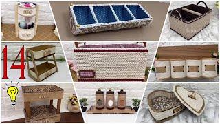 14 Diy Organizer Storage Organizer Rope Organizer Jute Organizer#organizerdiy أفكار منظمات يدويه