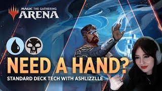 Need A Hand? - Dimir Card Draw  Standard Deck Tech with Ashlizzlle  MTGArena