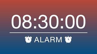 8 HOURS 30 MINUTES TIMER & ALARM - COUNTDOWNALARM CLOCK