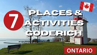 Discover Goderich Ontario Unveiling 7 Must-See Gems 