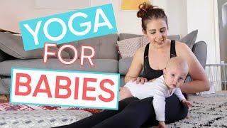 The Best Baby Stretches – 1 Minute Yoga For Babies  Channel Mum