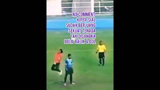 No Komen Kiper Sial Sudah Berjuang Keras Selamatkan Bola Mantul Masuk Gawang #lambenggamblehjogja