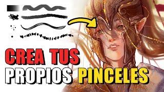 COMO crear tus PROPIOS PINCELES y dibujar cosas EPICAS photoshop