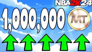 HOW TO MAKE 1000000 MT IN ONLY ONE WEEK IN NBA 2K24 MyTEAM