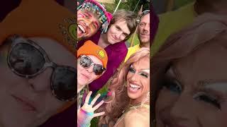 Hay pride 2022 gay  lgbt pride love is love drag queen