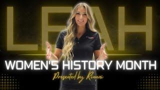 Leah Talks Womens History Month