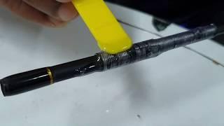 DIY How to fix any broken fishing rod ..പൊട്ടിപ്പോയ ഫിഷിങ് റോഡ് എങ്ങനെ ശെരി ആകാം