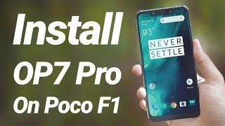 OnePlus 7 Pro ROM on Poco F1  Install & Review