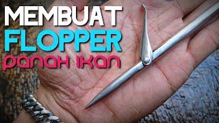 Membuat Flopper Panah Ikan Making Fish Arrow Flopper