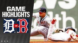 Tigers vs. Red Sox Game Highlights 6224  MLB Highlights