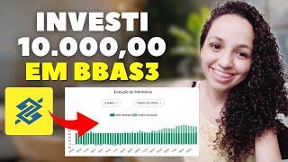 INVESTI R$10.00000 NAS AÇÕES DO BANCO DO BRASIL. VALEU A PENA?  QUANTO RENDEU?