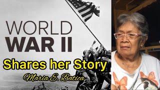 WORLD WAR 2 SURVIVOR SHARES HER STORY DURING WWII EXPERIENCE -Japanese occupation in the Philippines