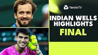 Carlos Alcaraz vs Daniil Medvedev For The Title   Indian Wells 2023 Final Highlights