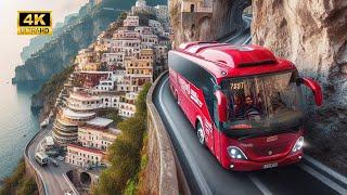 Crazy Bus Ride On The Amalfi Coast