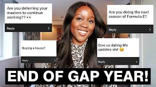 sooo....my gap year is OFFICIALLY OVER  whats next? HUGE life update + Q&A