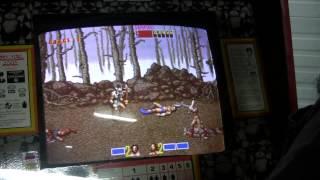 #214 Sega GOLDEN AXE Arcade Video Game Modern Classic  TNT Amusements