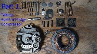 Part 1. DIY Internal Combustion Engine Made from Old Compressor - Taking it Apart and Tools