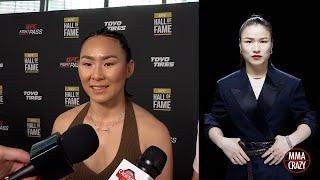 Yan Xiaonan on Weili Zhang “I’m prettier & more technical fighter  UFC 300