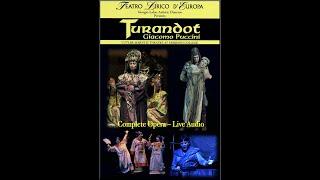 Puccini TURANDOT CD 1 of 3 - Teatro Lirico DEuropa - LIVE AUDIO