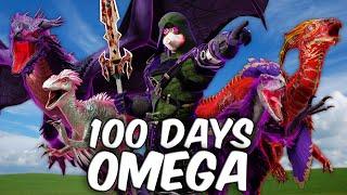 I Spent 100 Days In ARK Omega... Heres What Happened