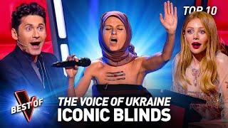 The Most ICONIC Blind Auditions of The Voice of Ukraine   Top 10