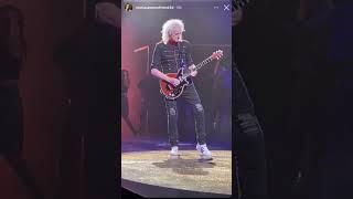 Brian May Special Appearance Of WWRY Opening Night