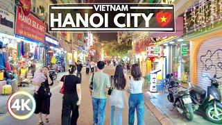 The Magic of Hanoi at Night A Virtual Walking Tour in April 2023 - Vietnam 4K