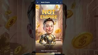 Musk Empire Airdrop Backed by NotCoin  Claim 500million Musk Empire Airdrop #hamsterkombat