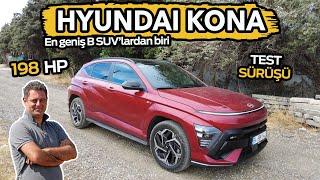 Hyundai Kona test sürüşü 2024  En geniş B SUVlardan biri