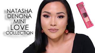 NATASHA DENONA MINI LOVE COLLECTION  A Valentines Day Look Tutorial Simple & Easy