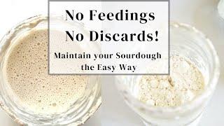 No More Feeding or Discarding Simplify Sourdough Baking Now