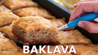 How To Make The Best Baklava Recipe - Natashas Kitchen